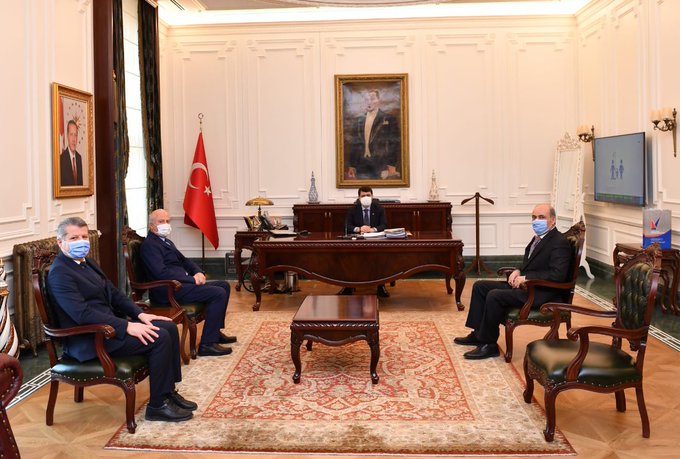 Başkanımız Hasan GÜLTEKİN, beraberindeki heyet ile Ankara Valisi Sayın Vasip ŞAHİN’i makamında ziyaret etti.