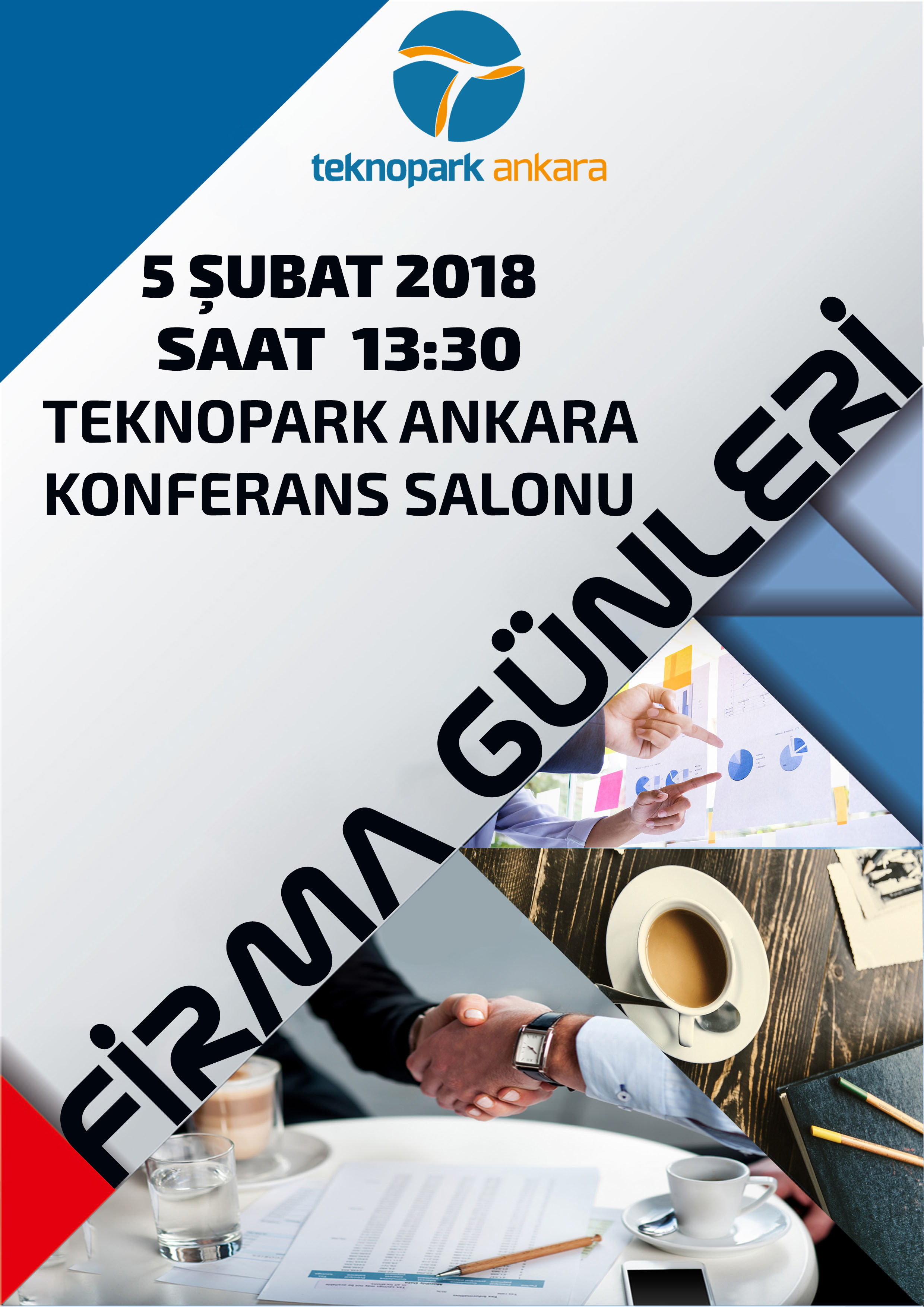 Teknopark Ankara olarak 5 Şubat 2018 günü tanışma etkinliği düzenlenecektir. Bu etkinliğimizde sizleri de aramızda görmekten mutluluk duyarız.
