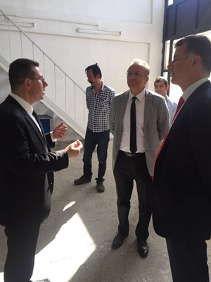 İngiltere Büyükelçisi Richard Moore 17 Haziran günü İvedik Organize Sanayi Bölge Müdürlüğüne ziyarette bulundu.
